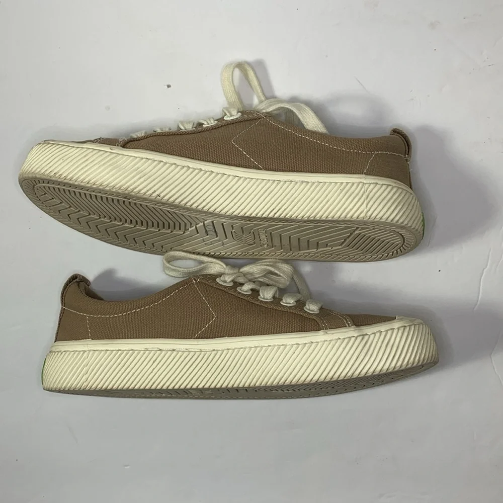 Cariuma OCA low Burnt Sand canvas Sneakers